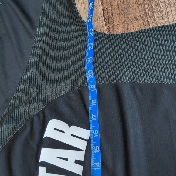 Jordan NBA All Star 2023 Warm Up Shooting Shirt Size LT in Black Nike Dri-Fit - Picture 10 of 11